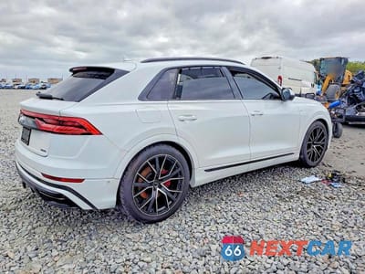 Trzecie zdjęcie samochodu z tyłu: 2020 AUDI Q8 PRESTIGE S-LINE VIN:WA1FVAF1XLD026906 - miniatura