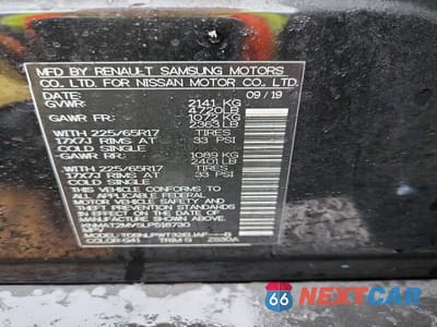 Zdjęcie 13 z 13 samochodu: 2020 NISSAN ROGUE S VIN:KNMAT2MV5LP518730 - miniatura