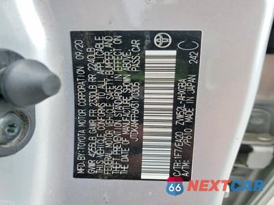 Zdjęcie 12 z 12 samochodu: 2021 TOYOTA PRIUS PRIME XLE VIN:JTDKAMFP6M3170305 - miniatura