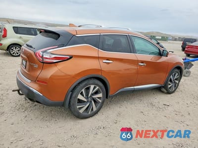 Trzecie zdjęcie samochodu z tyłu: 2017 NISSAN MURANO PLATINUM VIN:5N1AZ2MH1HN159237 - miniatura