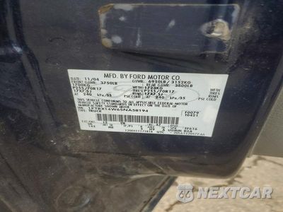 Zdjęcie 12 z 12 samochodu: 2005 FORD F150 VIN:1FTRX14W65NA58194 - miniatura