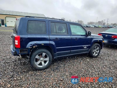 Trzecie zdjęcie samochodu z tyłu: 2014 JEEP PATRIOT LATITUDE VIN:1C4NJPFB9ED690609 - miniatura