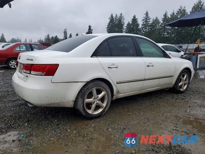 Trzecie zdjęcie samochodu z tyłu: 2008 HYUNDAI SONATA SE V6 VIN:5NPEU46F08H403598 - miniatura