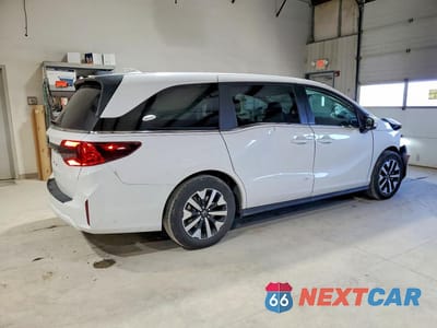 Trzecie zdjęcie samochodu z tyłu: 2025 HONDA ODYSSEY EXL VIN:5FNRL6H63SB077458 - miniatura