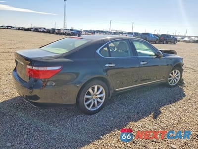 Trzecie zdjęcie samochodu z tyłu: 2007 LEXUS LS 460 BASE VIN:JTHBL46F975051317 - miniatura