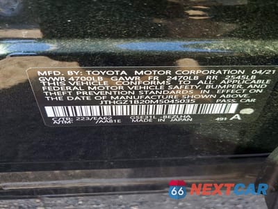 Zdjęcie 13 z 13 samochodu: 2021 LEXUS IS 350 F SPORT VIN:JTHGZ1B20M5045035 - miniatura