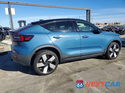 Trzecie zdjęcie samochodu z tyłu: 2022 VOLVO C40 P8 RECHARGE ULTIMATE VIN:YV4ED3GB2N2008385 - miniatura