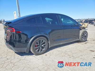 Trzecie zdjęcie samochodu z tyłu: 2025 TESLA MODEL X VIN:7SAXCBE69SF467598 - miniatura