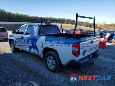 Drugie zdjęcie samochodu z przodu: 2021 TOYOTA TUNDRA SR VIN:5TFRY5F1XMX278138 - miniatura