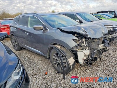 Czwarte zdjęcie samochodu z boku: 2019 NISSAN MURANO SV VIN:5N1AZ2MS1KN158415 - miniatura