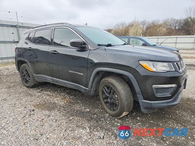 Czwarte zdjęcie samochodu z boku: 2021 JEEP COMPASS SPORT VIN:3C4NJCABXMT560928 - miniatura