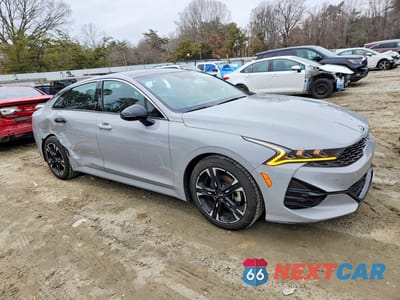 Czwarte zdjęcie samochodu z boku: 2021 KIA K5 GT-LINE VIN:5XXG64J26MG058185 - miniatura