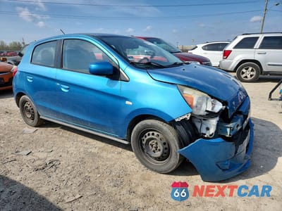Czwarte zdjęcie samochodu z boku: 2015 MITSUBISHI MIRAGE DE VIN:ML32A3HJ4FH047839 - miniatura
