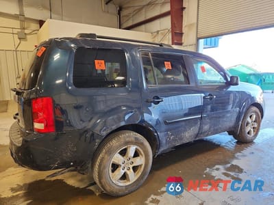 Trzecie zdjęcie samochodu z tyłu: 2011 HONDA PILOT EX VIN:5FNYF4H46BB008429 - miniatura
