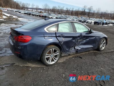 Trzecie zdjęcie samochodu z tyłu: 2019 BMW 430XI GRAN COUPE VIN:WBA4J3C50KBL06790 - miniatura