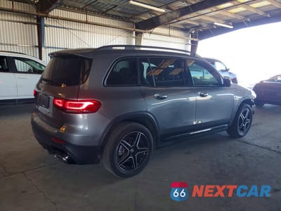 Trzecie zdjęcie samochodu z tyłu: 2023 MERCEDES-BENZ GLB 250 4MATIC VIN:W1N4M4HB4PW268441 - miniatura