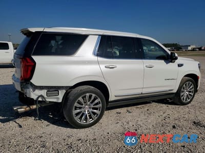 Trzecie zdjęcie samochodu z tyłu: 2022 GMC YUKON DENALI VIN:1GKS2DKL2NR246265 - miniatura