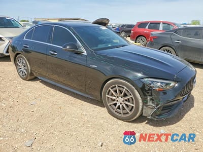 Czwarte zdjęcie samochodu z boku: 2023 MERCEDES-BENZ C 43 AMG VIN:W1KAF8HB7PR081730 - miniatura
