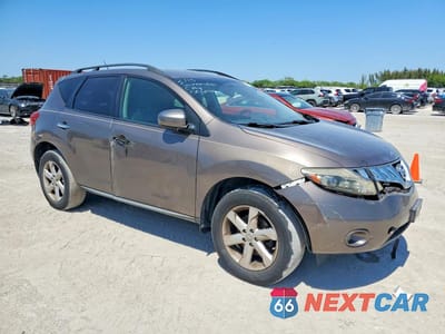 Czwarte zdjęcie samochodu z boku: 2009 NISSAN MURANO S VIN:JN8AZ18U79W006433 - miniatura