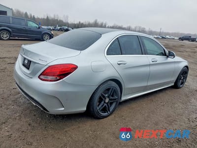 Trzecie zdjęcie samochodu z tyłu: 2016 MERCEDES-BENZ C 300 4MATIC VIN:55SWF4KB6GU140062 - miniatura