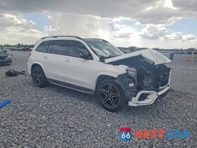 Czwarte zdjęcie samochodu z boku: 2024 MERCEDES-BENZ GLS 450 4MATIC VIN:4JGFF5KEXRB104829 - miniatura