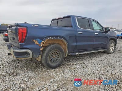 Trzecie zdjęcie samochodu z tyłu: 2019 GMC SIERRA K1500 SLT VIN:3GTU9DED0KG238794 - miniatura