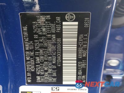 Zdjęcie 12 z 12 samochodu: 2025 TOYOTA CAMRY XSE VIN:4T1DAACKXSU064586 - miniatura