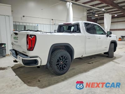 Trzecie zdjęcie samochodu z tyłu: 2020 GMC SIERRA K1500 ELEVATION VIN:1GTR9CEK1LZ166181 - miniatura