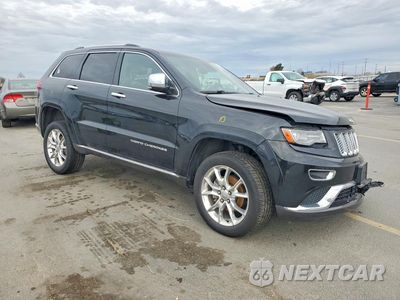 Czwarte zdjęcie samochodu z boku: 2014 JEEP GRAND CHEROKEE SUMMIT VIN:1C4RJFJG8EC160961 - miniatura