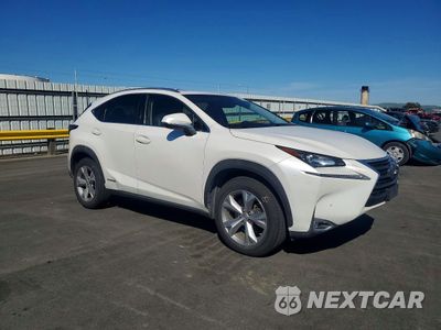 Czwarte zdjęcie samochodu z boku: 2017 LEXUS NX 300H BASE VIN:JTJBJRBZ4H2050855 - miniatura
