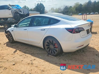 Drugie zdjęcie samochodu z przodu: 2023 TESLA MODEL 3 VIN:5YJ3E1EC5PF477252 - miniatura