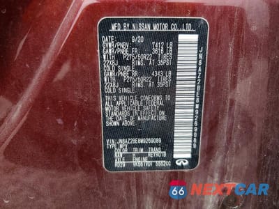 Zdjęcie 14 z 14 samochodu: 2021 INFINITI QX80 SENSORY VIN:JN8AZ2BE8M9269089 - miniatura