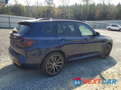 Trzecie zdjęcie samochodu z tyłu: 2024 BMW X3 SDRIVE30I VIN:5UX43DP01R9W73554 - miniatura