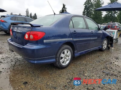 Trzecie zdjęcie samochodu z tyłu: 2006 TOYOTA COROLLA S VIN:1NXBR30E26Z680508 - miniatura