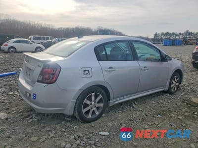 Trzecie zdjęcie samochodu z tyłu: 2012 NISSAN SENTRA 2.0 VIN:3N1AB6AP2CL618685 - miniatura