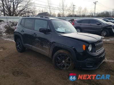 Czwarte zdjęcie samochodu z boku: 2016 JEEP RENEGADE LATITUDE VIN:ZACCJBBT3GPE05626 - miniatura