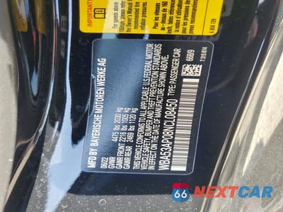 Zdjęcie 13 z 13 samochodu: 2022 BMW 430I VIN:WBA53AP08NCL08450 - miniatura