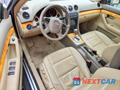 Zdjęcie 8 z 11 samochodu: 2008 AUDI A4 2.0T CABRIOLET QUATTRO VIN:WAUDF48H78K003105 - miniatura