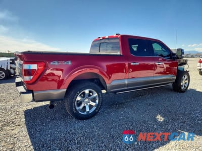 Trzecie zdjęcie samochodu z tyłu: 2021 FORD F150 SUPERCREW VIN:1FTFW1E12MFB18408 - miniatura