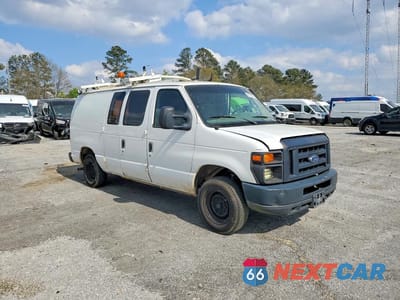 Czwarte zdjęcie samochodu z boku: 2008 FORD E150 UTILITY / SERVICE VAN VIN:1FTNE14W28DA65609 - miniatura