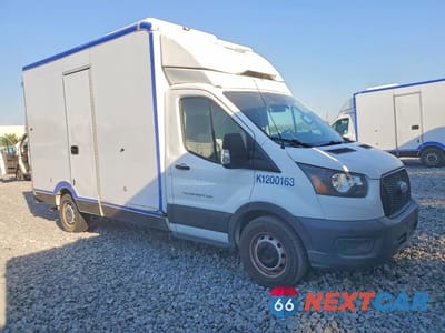 Czwarte zdjęcie samochodu z boku: 2020 FORD TRANSIT DELIVERY TRUCK VIN:1FDBW5Z86LKB24940 - miniatura