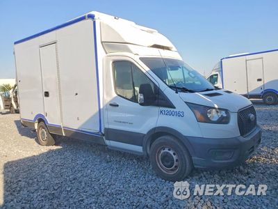 Czwarte zdjęcie samochodu z boku: 2020 FORD TRANSIT DELIVERY TRUCK VIN:1FDBW5Z86LKB24940 - miniatura