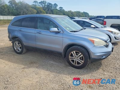 Czwarte zdjęcie samochodu z boku: 2010 HONDA CR-V EXL VIN:5J6RE3H70AL027544 - miniatura