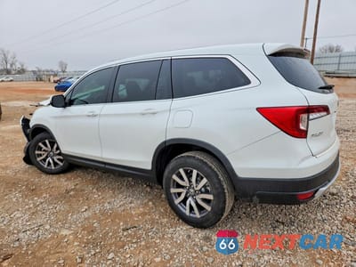 Drugie zdjęcie samochodu z przodu: 2022 HONDA PILOT EXL VIN:5FNYF5H50NB012107 - miniatura