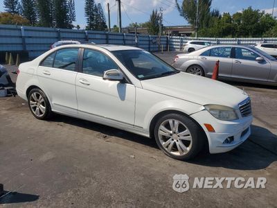 Czwarte zdjęcie samochodu z boku: 2008 MERCEDES-BENZ C 300 VIN:WDDGF54X98F090894 - miniatura