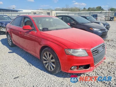 Czwarte zdjęcie samochodu z boku: 2011 AUDI A4 PREMIUM PLUS VIN:WAUFFAFLXBN047197 - miniatura