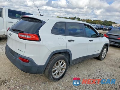 Trzecie zdjęcie samochodu z tyłu: 2014 JEEP CHEROKEE SPORT VIN:1C4PJLAB9EW222151 - miniatura