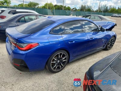 Trzecie zdjęcie samochodu z tyłu: 2023 BMW I4 M50 VIN:WBY33AW07PFP05899 - miniatura
