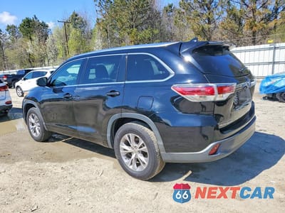 Drugie zdjęcie samochodu z przodu: 2015 TOYOTA HIGHLANDER XLE VIN:5TDKKRFH2FS046195 - miniatura