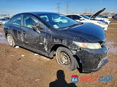 Czwarte zdjęcie samochodu z boku: 2014 HONDA CIVIC VIN:19XFB2F53EE020812 - miniatura